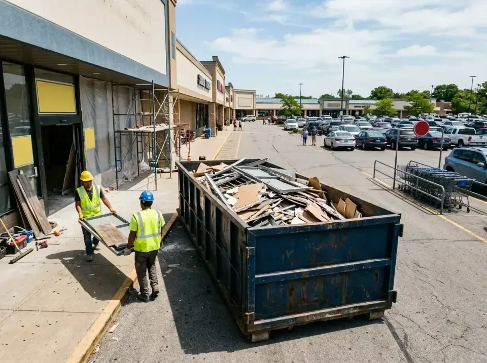 retail-store-renovation-debris-003 — frequently asked questions, Roll-off Dumpster Rentals in Uniontown, PA